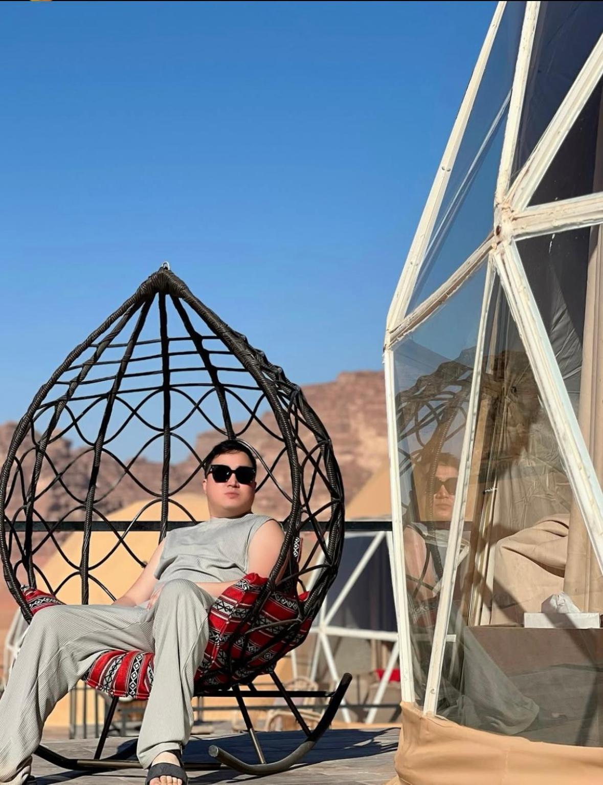 Rum Warm Bubble Camp Wadi Rum Exterior photo