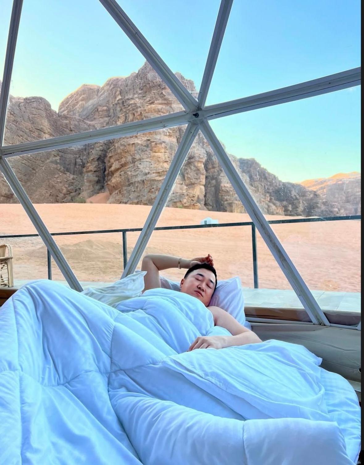 Rum Warm Bubble Camp Wadi Rum Exterior photo
